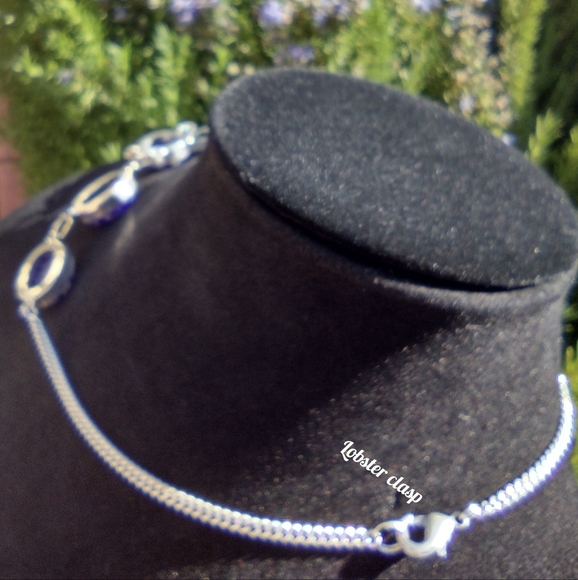 Spring and summer Millefiori (not Murano) silver necklace 18"… - Picture 7 of 17